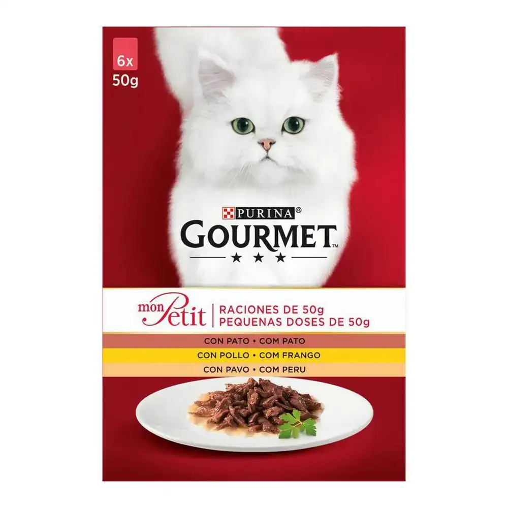 Aliments pour chat purina gourmet 6 x 50 g _7349. DIAYTAR COTE D'IVOIRE - L'Art de Vivre le Shopping Éthique. Parcourez notre gamme et choisissez des produits qui reflètent notre engagement envers des pratiques durables.