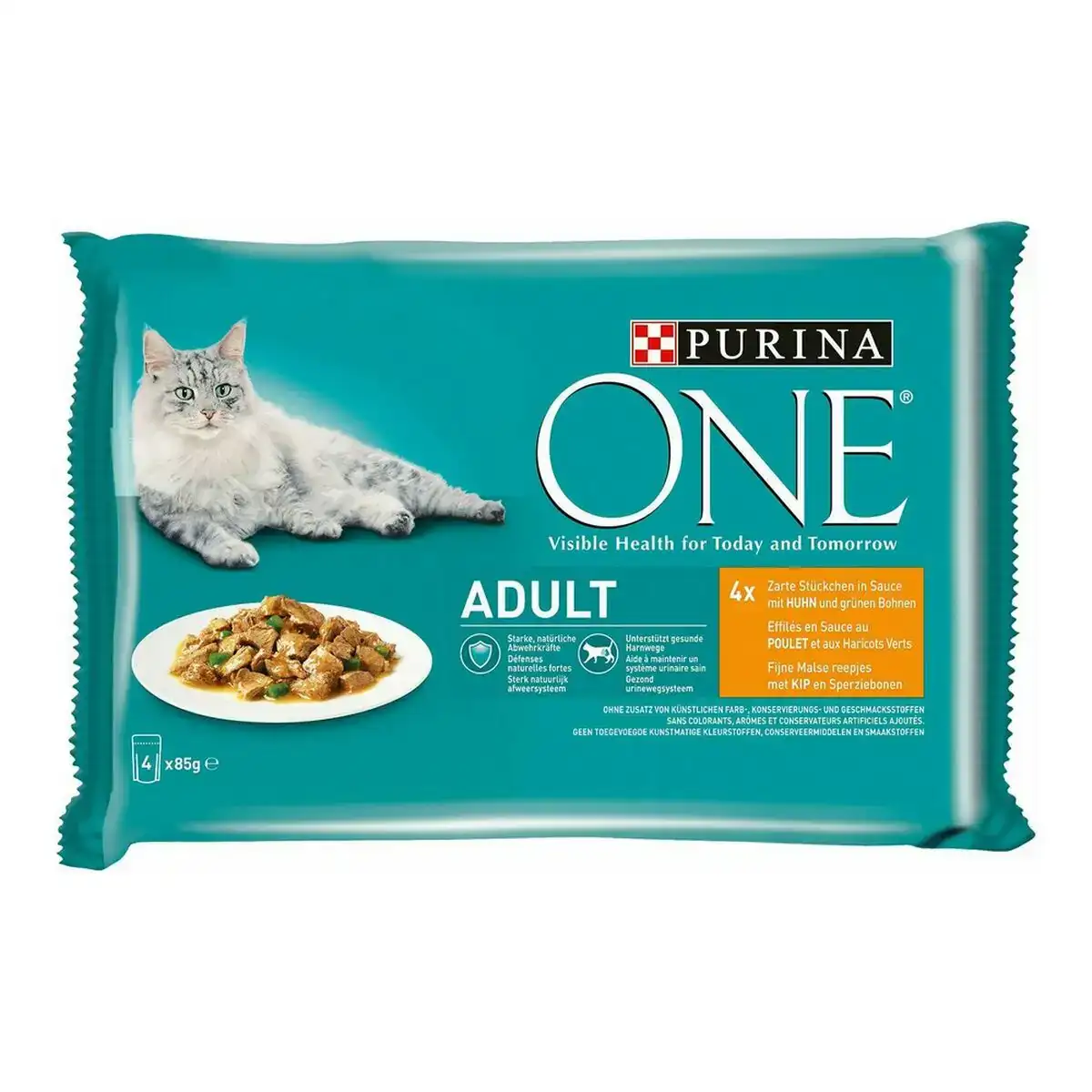 Aliments pour chat purina one adult 4 x 85 g _4515. DIAYTAR COTE D'IVOIRE - L'Art de Choisir, l'Art de Se Distinquer. Naviguez à travers notre catalogue et choisissez des produits qui ajoutent une note d'élégance à votre style unique.