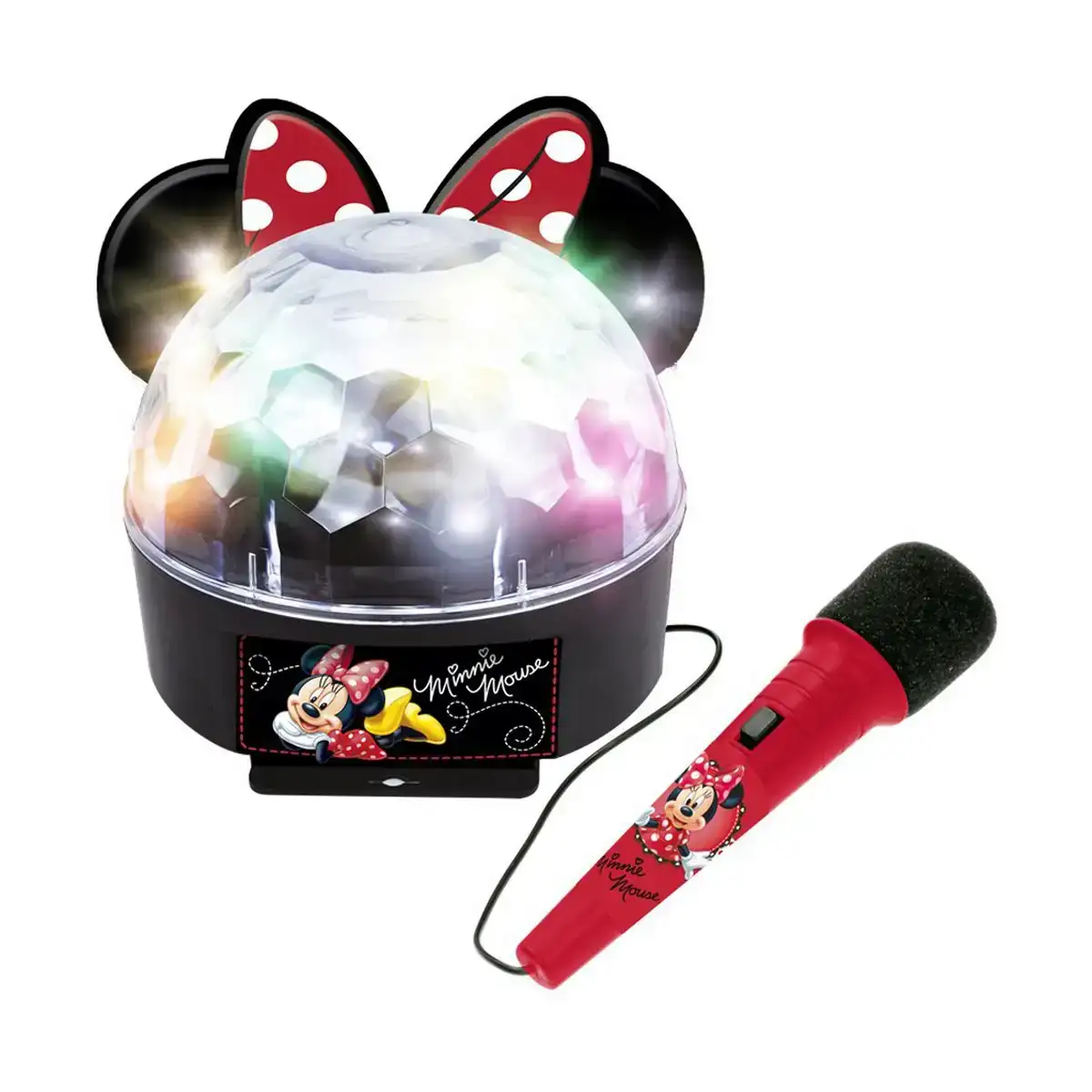 Amplificateur minnie mouse bluetooth avec son lumieres microphone 19 5 x 16 x 19 cm_6821. DIAYTAR COTE D'IVOIRE - Là où Chaque Achat a du Sens. Explorez notre gamme et choisissez des produits qui racontent une histoire, du traditionnel au contemporain.