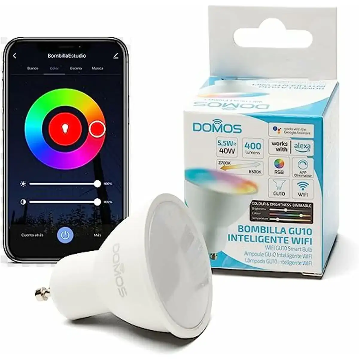 Ampoule a puce domos doml gu10 55r 5 5w e27_6836. DIAYTAR COTE D'IVOIRE - Votre Plateforme Shopping Engagée. Explorez notre catalogue et choisissez des produits qui reflètent notre dévouement envers la qualité et la satisfaction du client.