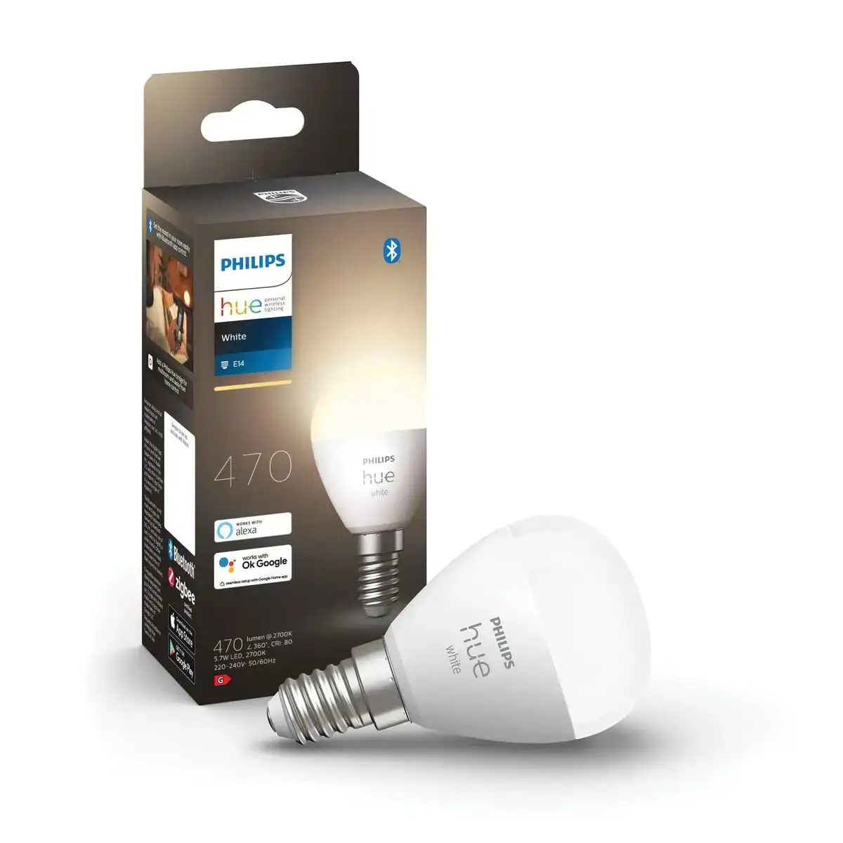 Ampoule a puce philips blanc e14 40 w g 470 lm 2700k reconditionne a _9467. DIAYTAR COTE D'IVOIRE - L'Art de Vivre le Shopping Authentique. Découvrez notre boutique en ligne et trouvez des produits qui incarnent la passion et le savoir-faire du Côte d'Ivoire.