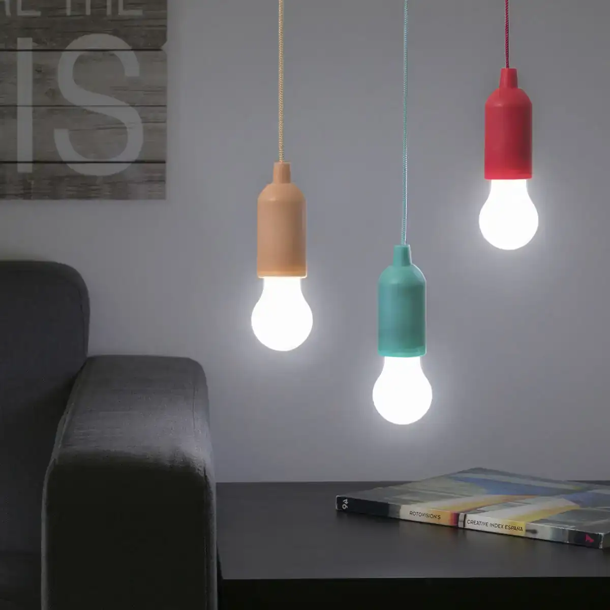 Ampoule led portable avec cordon bulby innovagoods_5136. Bienvenue chez DIAYTAR COTE D'IVOIRE - Où Chaque Achat est un Geste d'Amour. Découvrez notre sélection minutieuse et choisissez des articles qui témoignent de votre passion.