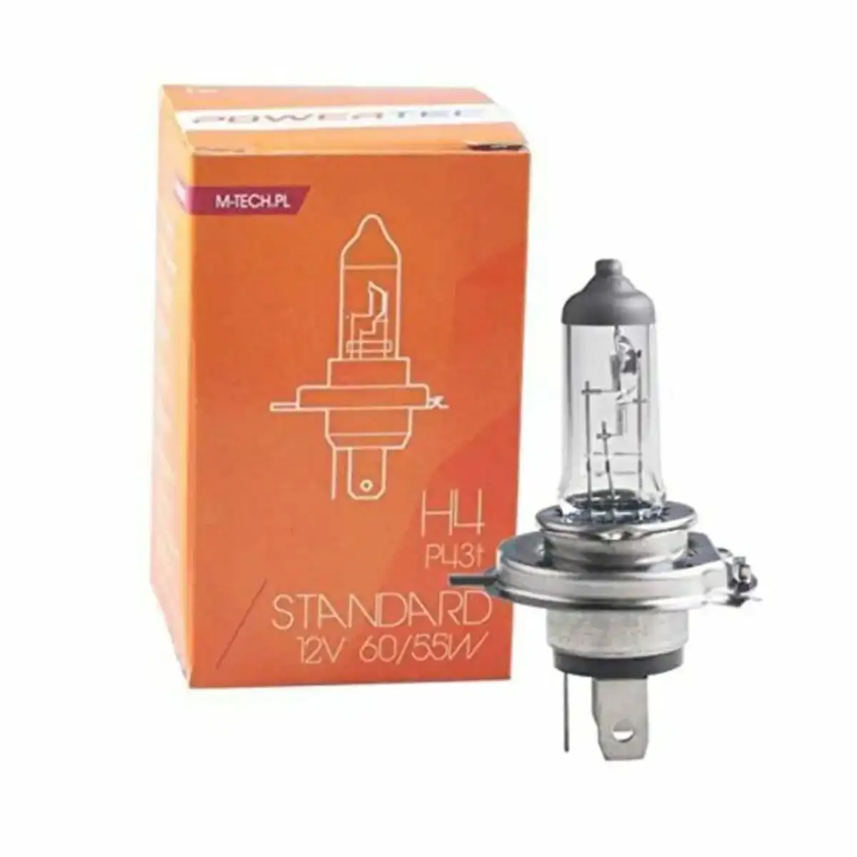 Ampoule pour voiture m tech mt ptz4 halogene h4 60 w 60 55 w 12 v_1443. DIAYTAR COTE D'IVOIRE - Votre Escapade Shopping Virtuelle. Explorez notre boutique en ligne et dénichez des trésors qui évoquent la culture et le savoir-faire sénégalais, un clic à la fois.
