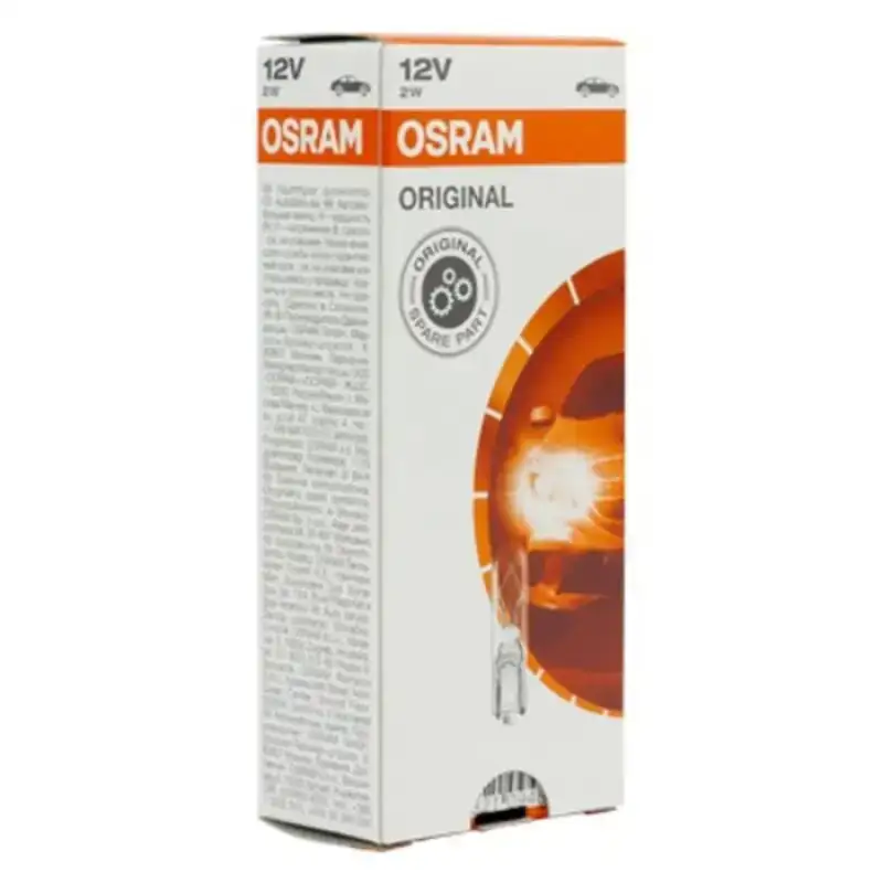Ampoule pour voiture osram 12v 2w 10 pcs _2771. DIAYTAR COTE D'IVOIRE - Là où la Beauté Rencontre la Fonctionnalité. Parcourez notre sélection pour trouver des produits qui allient esthétique et praticité, pour un quotidien sublimé.