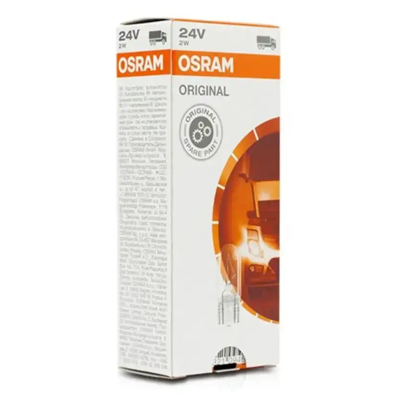 Ampoule pour voiture osram 24v 2w 10 pcs _3860. DIAYTAR COTE D'IVOIRE - Votre Passage vers l'Exceptionnel. Naviguez à travers notre sélection minutieuse et découvrez des articles qui apportent une touche spéciale à chaque instant de votre vie.