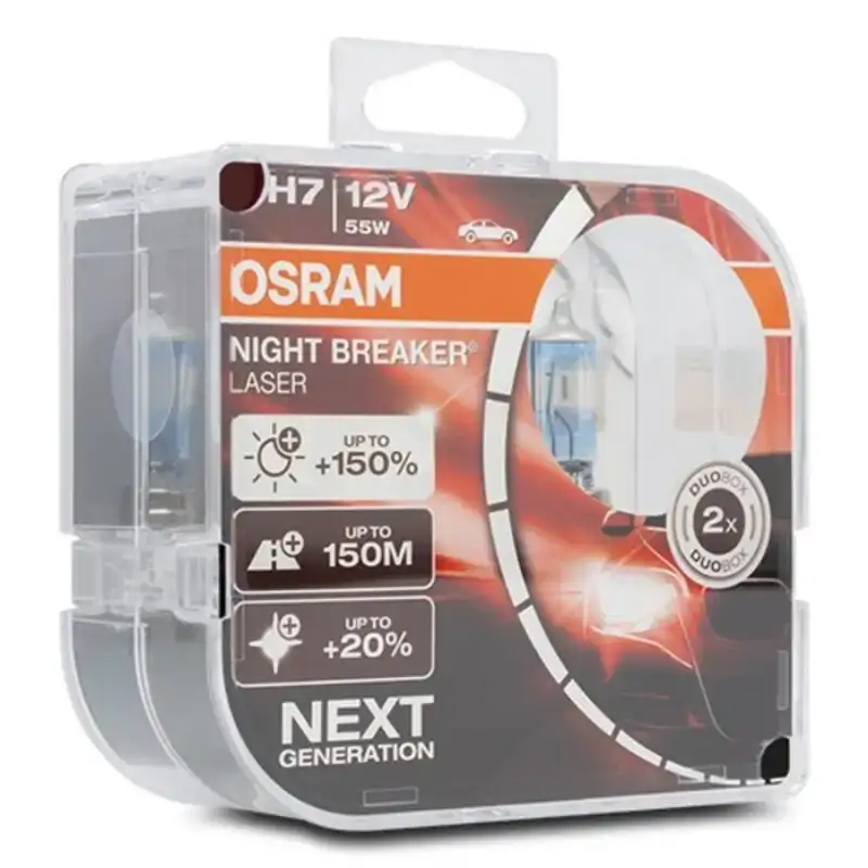 Ampoule pour voiture osram night breaker laser h7 12v 55w_3952. Entrez dans l'Univers de DIAYTAR COTE D'IVOIRE - Où Chaque Produit a son Histoire. Explorez notre catalogue et découvrez des trésors qui racontent la riche culture du Côte d'Ivoire.