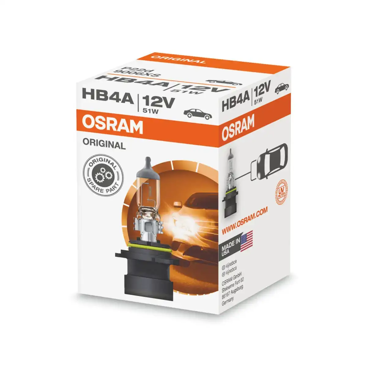 Ampoule pour voiture osram os9006xs 1095 lm 12 v 62 w hb4a 3200 k_4701. DIAYTAR COTE D'IVOIRE - L'Art du Shopping Éclairé. Naviguez à travers notre plateforme intuitive et découvrez une variété d'articles soigneusement sélectionnés pour répondre à vos besoins et à vos envies.