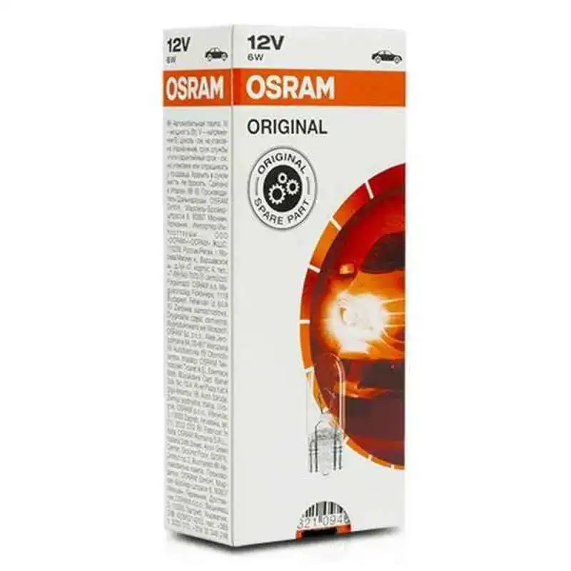 Ampoule pour voiture osram w6 12v 6w 10 pcs _1049. Plongez dans l'Univers de DIAYTAR COTE D'IVOIRE - Où la Qualité et la Diversité se rencontrent. Parcourez nos rayons virtuels pour trouver des produits répondant à tous les besoins, du confort de votre foyer.