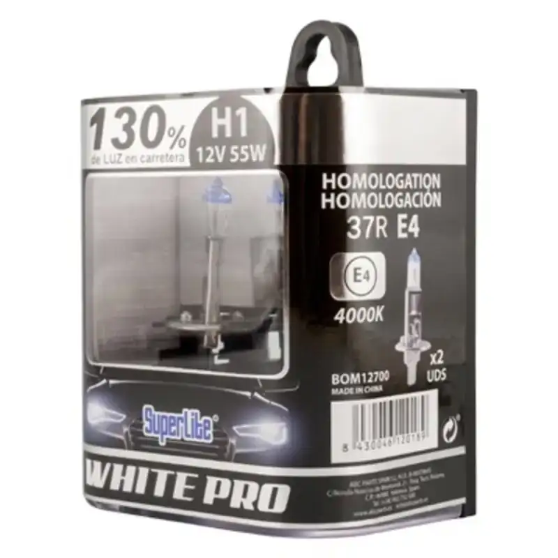 Ampoule pour voiture superlite bom12700 h1 12v 55w 4000k_8461. DIAYTAR COTE D'IVOIRE - Où Choisir est un Plaisir Responsable. Explorez notre boutique en ligne et adoptez des produits qui reflètent notre engagement envers la durabilité.