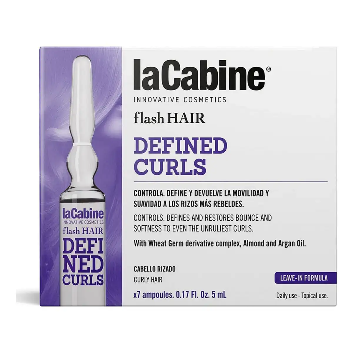 Ampoules lacabine flash hair fluide de definition de boucle 7 pcs _6193. DIAYTAR COTE D'IVOIRE - Où Choisir Devient une Expérience Personnalisée. Explorez notre boutique en ligne pour découvrir des produits qui s'adaptent à votre style et à votre essence.