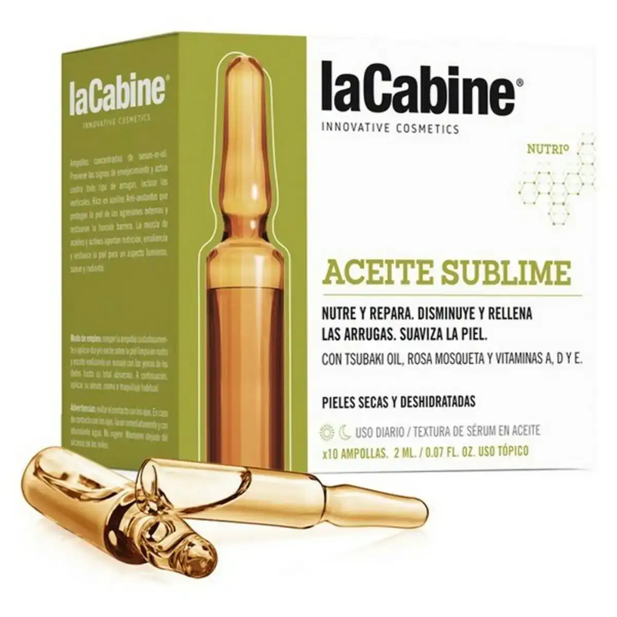 Ampoules lacabine sublime huile 10 x 2 ml _2512. Bienvenue chez DIAYTAR COTE D'IVOIRE - Où le Shopping Devient un Plaisir. Découvrez notre boutique en ligne et trouvez des trésors qui égaieront chaque jour de votre vie.