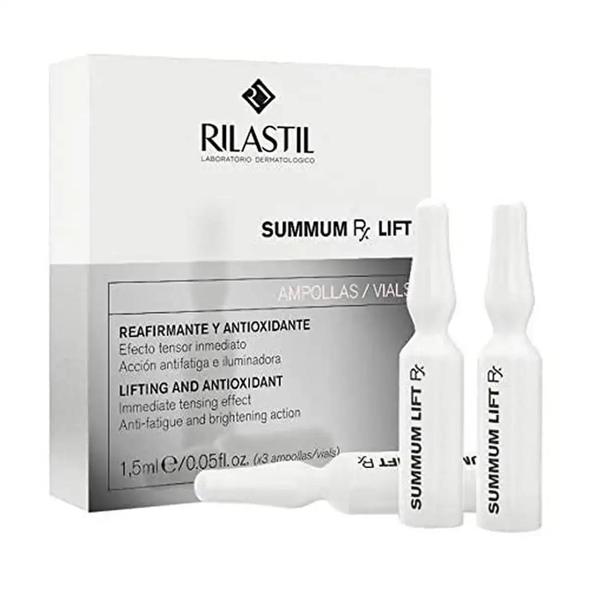 Ampoules rilastil summum rx lift reafirmante y antioxidante 3 x 1 5 ml_9847. DIAYTAR COTE D'IVOIRE - Votre Destinée Shopping Personnalisée. Plongez dans notre boutique en ligne et créez votre propre expérience de shopping en choisissant parmi nos produits variés.