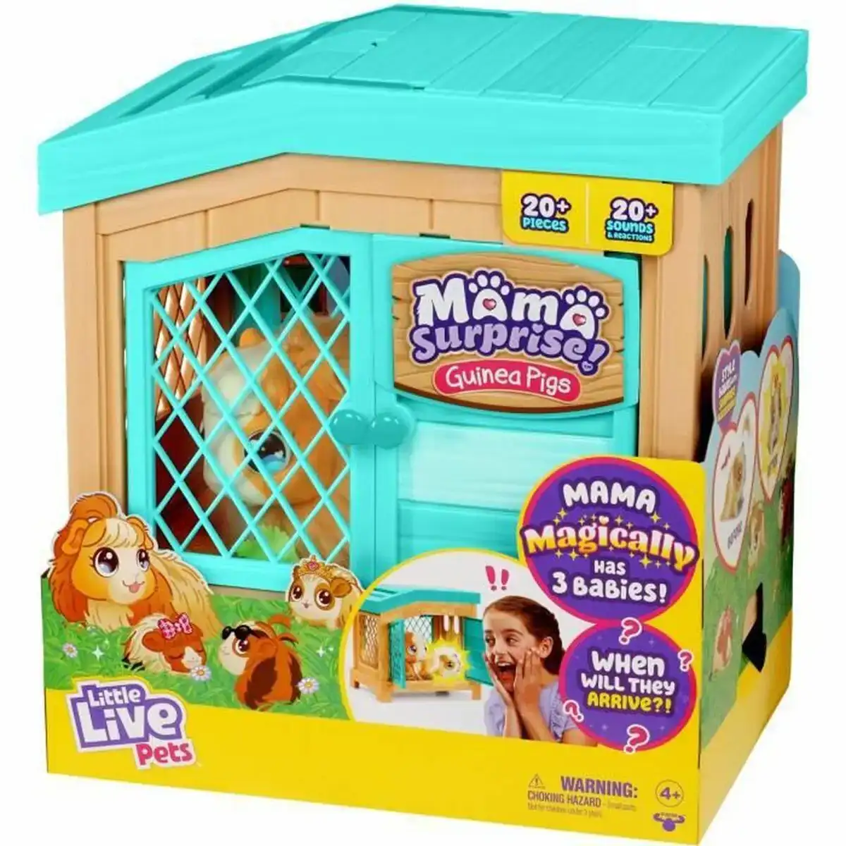 Animal de compagnie interactif moose toys mama surprise_1432. DIAYTAR COTE D'IVOIRE - Votre Passage vers l'Exceptionnel. Explorez notre boutique en ligne, où chaque produit est choisi avec soin pour offrir une expérience de shopping inoubliable.