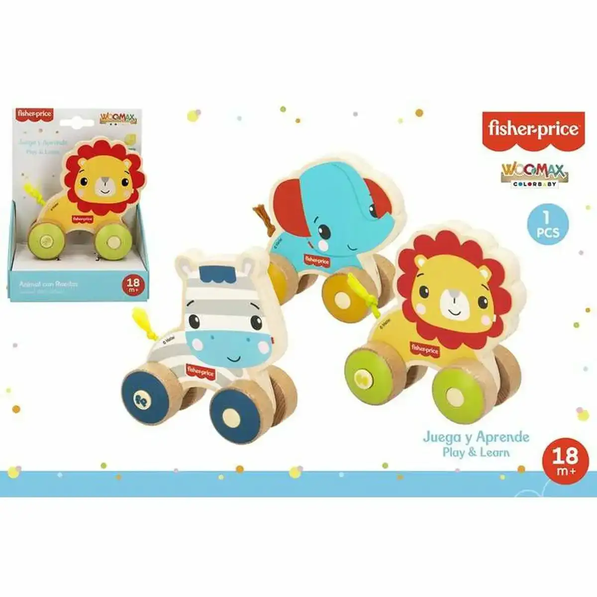 Animaux fisher price bois_6984. DIAYTAR COTE D'IVOIRE - Votre Destination Shopping Éthique. Parcourez notre gamme et choisissez des articles qui respectent l'environnement et les communautés locales.
