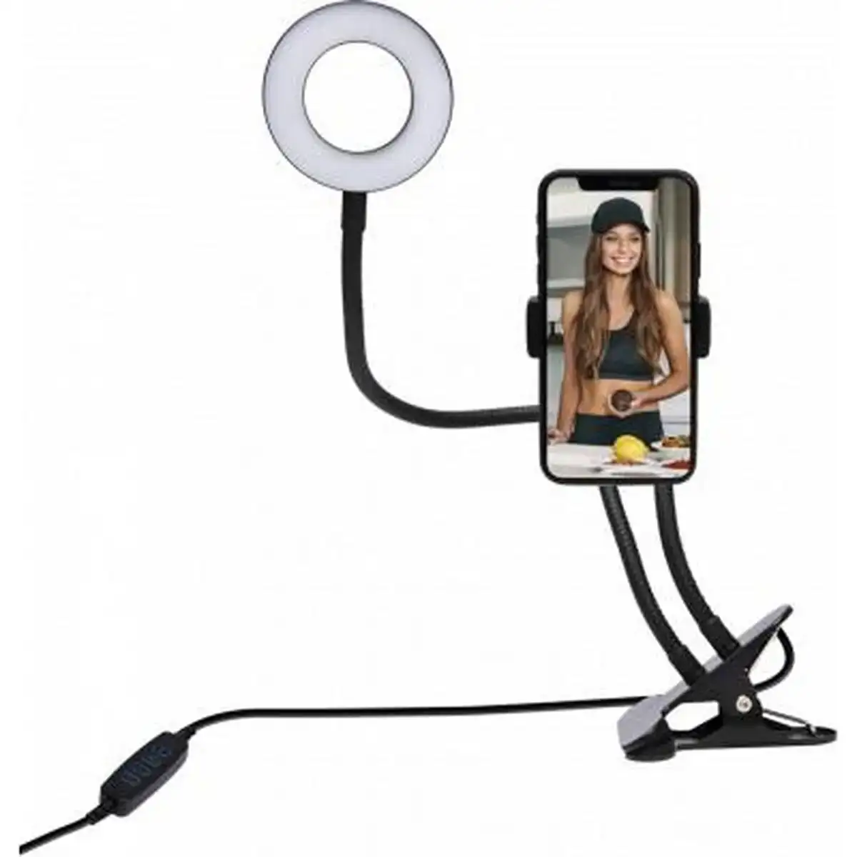 Anneau lumineux selfie avec clip de support big ben interactive vlogkitpinceb_6732. DIAYTAR COTE D'IVOIRE - Où Choisir est une Célébration. Découvrez notre sélection de produits qui représentent la diversité et la joie du Côte d'Ivoire, à chaque étape de votre vie.