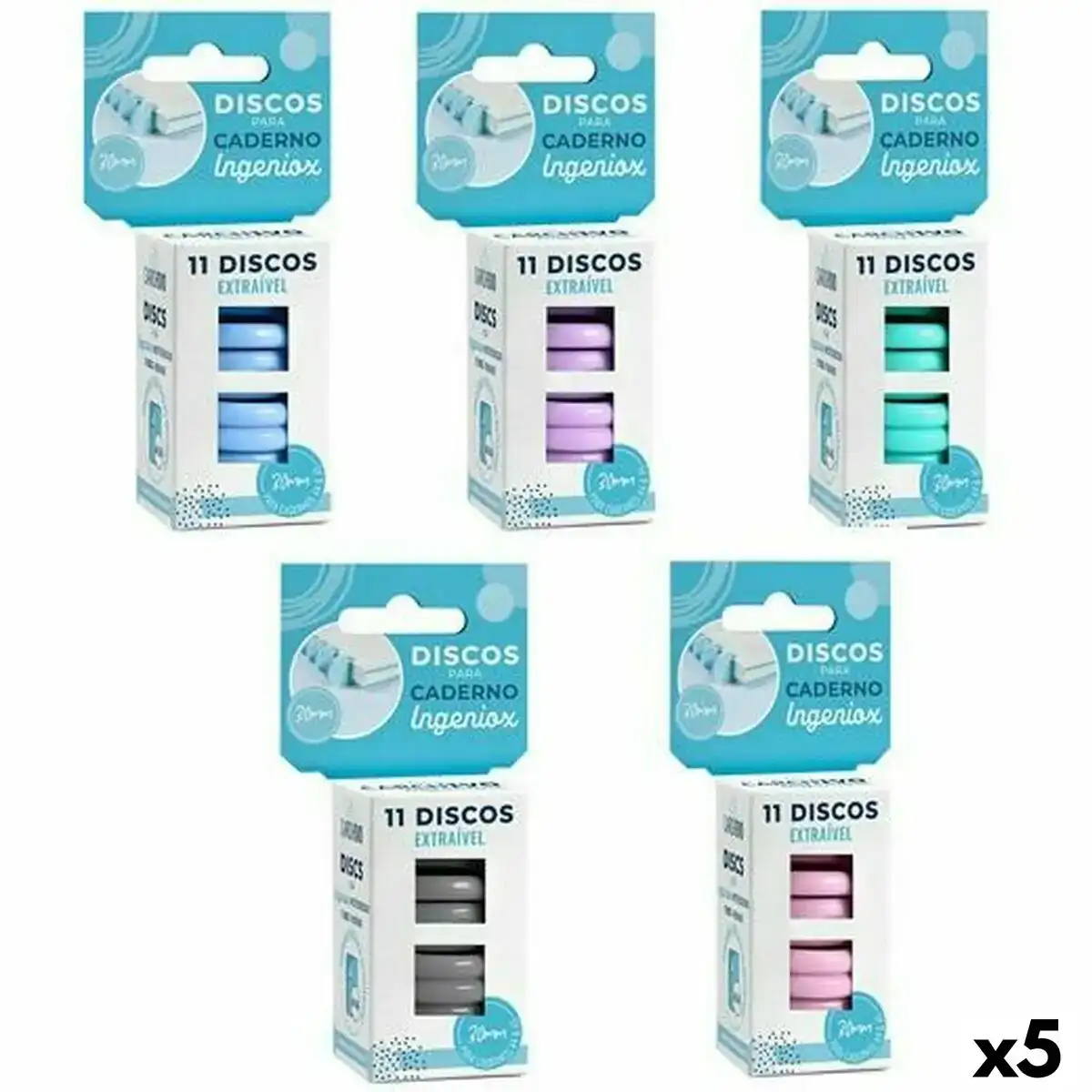 Anneaux de reliure carchivo ingeniox o 30 mm plastique 5 unites _1834. DIAYTAR COTE D'IVOIRE - L'Art de Trouver ce que Vous Aimez. Plongez dans notre assortiment varié et choisissez parmi des produits qui reflètent votre style et répondent à vos besoins.