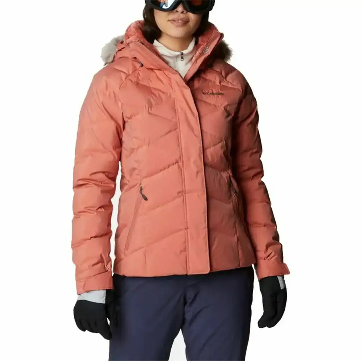 Anorak de ski columbia lay d down femme rose_9754. DIAYTAR COTE D'IVOIRE - Votre Escapade Shopping Virtuelle. Explorez notre boutique en ligne et dénichez des trésors qui évoquent la culture et le savoir-faire sénégalais, un clic à la fois.