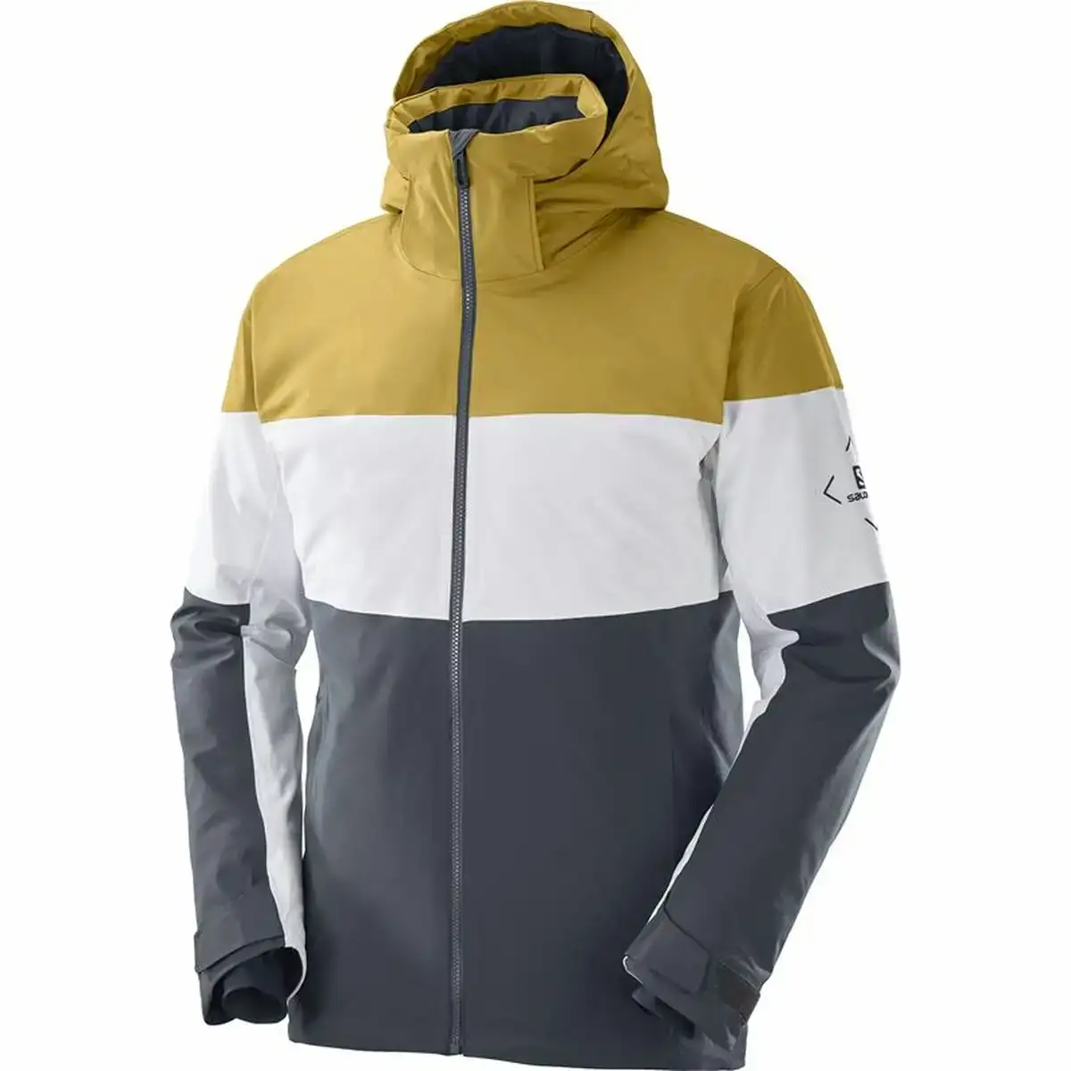 Anorak de ski salomon slalom gris homme_4695. DIAYTAR COTE D'IVOIRE - L'Art de Choisir, l'Art de Vivre. Explorez notre univers de produits soigneusement sélectionnés pour vous offrir une expérience shopping riche et gratifiante.