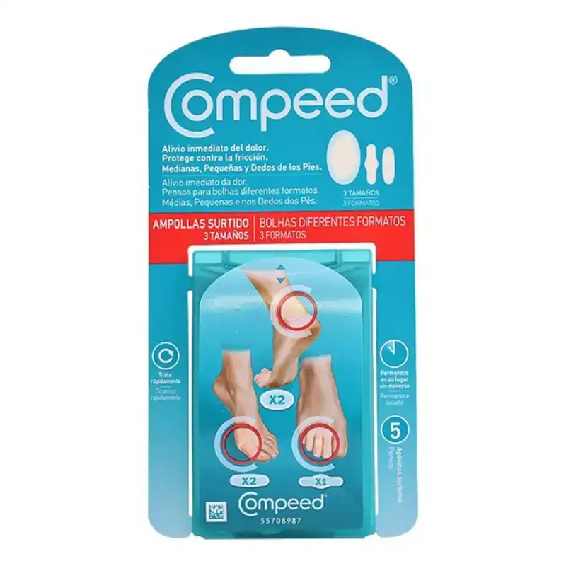 Anti ampoules pour les pieds compeed 5 uds _5827. DIAYTAR COTE D'IVOIRE - Où Chaque Détail Fait la Différence. Parcourez notre sélection soignée et choisissez des articles qui rehaussent votre quotidien, du fonctionnel à l'esthétique.