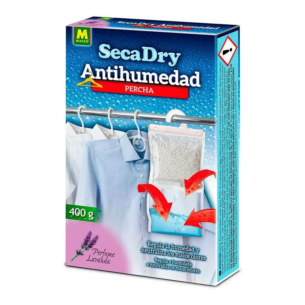 Anti humidite masso secadry cintre 400 gr_4809. DIAYTAR COTE D'IVOIRE - Où Choisir Devient une Expression de Soi. Découvrez notre boutique en ligne et trouvez des articles qui révèlent votre personnalité et votre style.