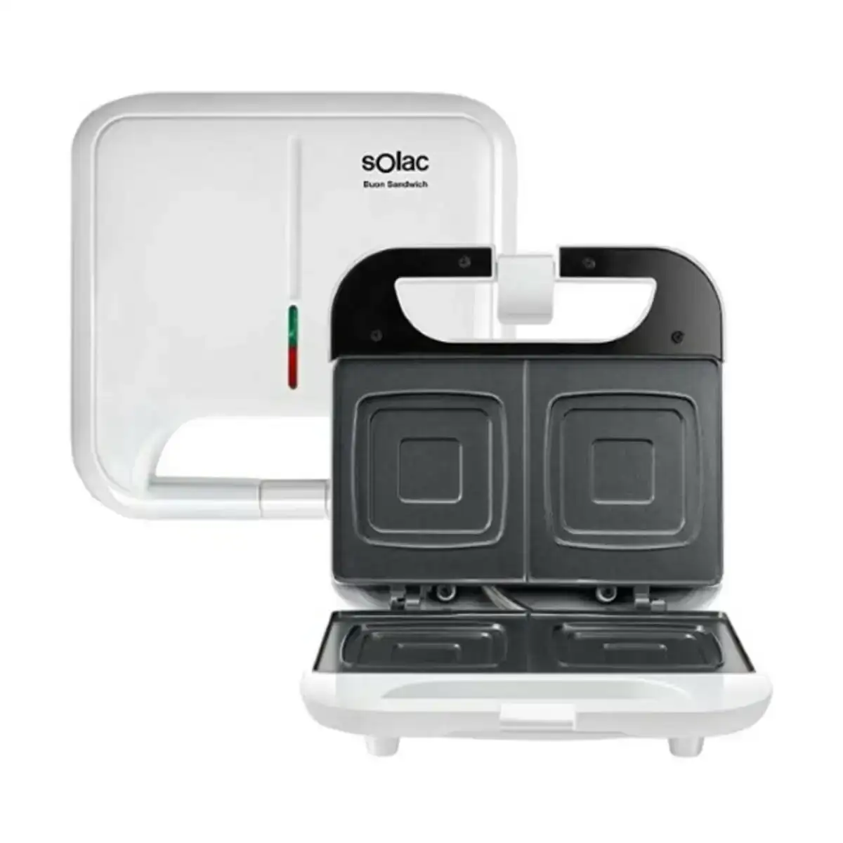 Appareil a sandwich anti adherent solac buon sandwich 750w blanc 750 w_7662. DIAYTAR COTE D'IVOIRE - L'Art du Shopping Éclairé. Naviguez à travers notre plateforme intuitive et découvrez une variété d'articles soigneusement sélectionnés pour répondre à vos besoins et à vos envies.