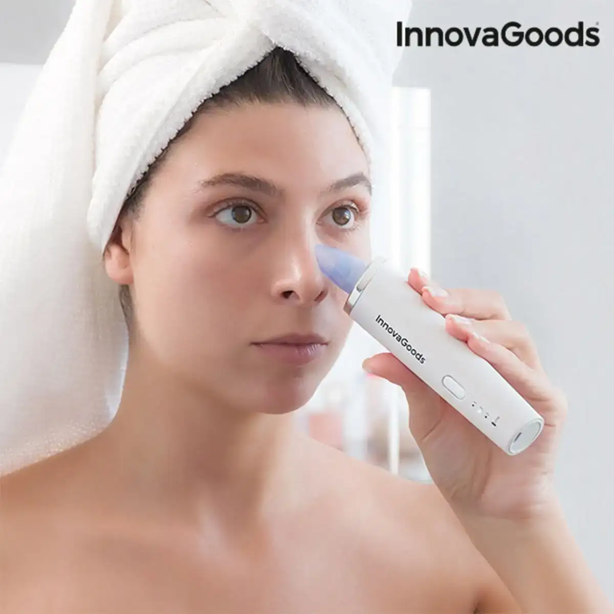 Appareil electrique pour nettoyer le visage des points noirs innovagoods purevac reconditionne a _7386. Bienvenue chez DIAYTAR COTE D'IVOIRE - Où Chaque Détail Fait la Différence. Découvrez notre sélection méticuleuse et choisissez des articles qui répondent à vos exigences.