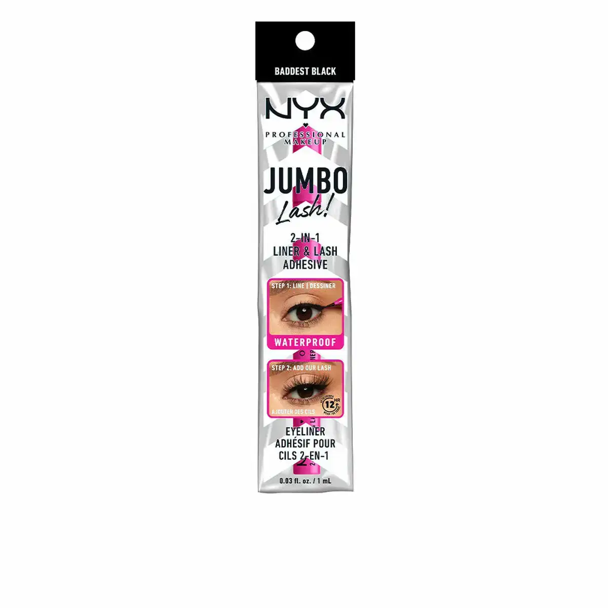 Applicateur pour faux cils nyx jumbo black eyeliner 2 en 1 8 g _7456. DIAYTAR COTE D'IVOIRE - Où la Tradition Renouvelée Rencontre l'Innovation. Explorez notre gamme de produits qui fusionnent l'héritage culturel avec les besoins contemporains.