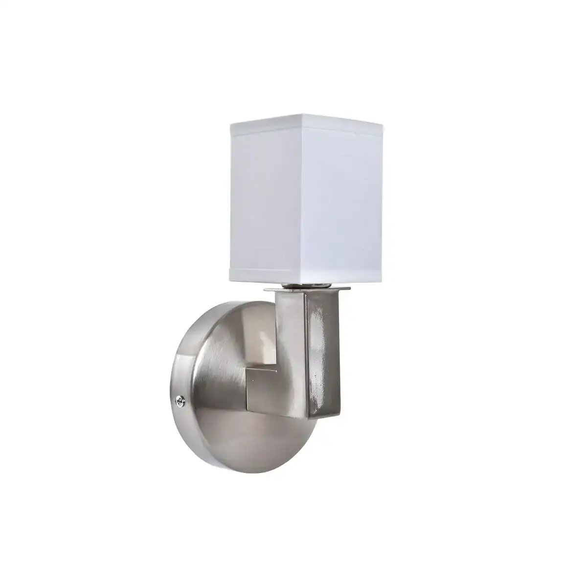 Applique dkd home decor argente metal polyester blanc 220 v 40 w 12 x 10 x 22 cm _2546. Bienvenue sur DIAYTAR COTE D'IVOIRE - Votre Fenêtre sur le Shopping Moderne. Parcourez notre boutique en ligne et découvrez des produits qui incarnent l'évolution du style et de la qualité.