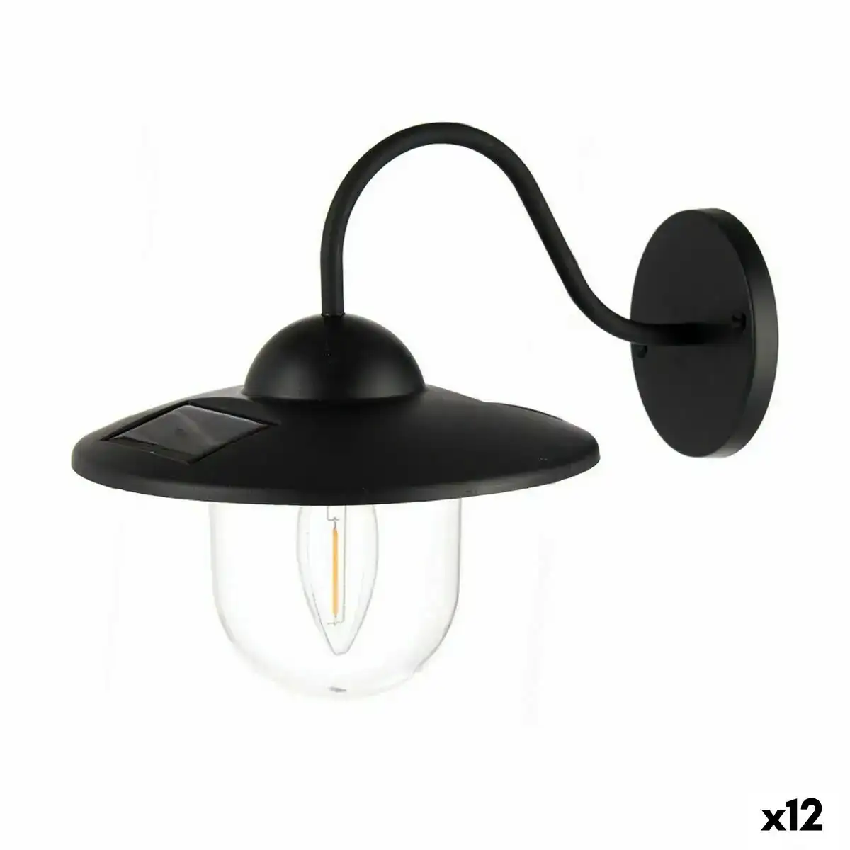 Applique murale charge solaire lampe noir plastique 12 unites _8763. DIAYTAR COTE D'IVOIRE - Là où les Possibilités sont Infinies. Parcourez nos catégories et laissez-vous séduire par des produits qui enrichiront votre quotidien, du pratique à l'esthétique.