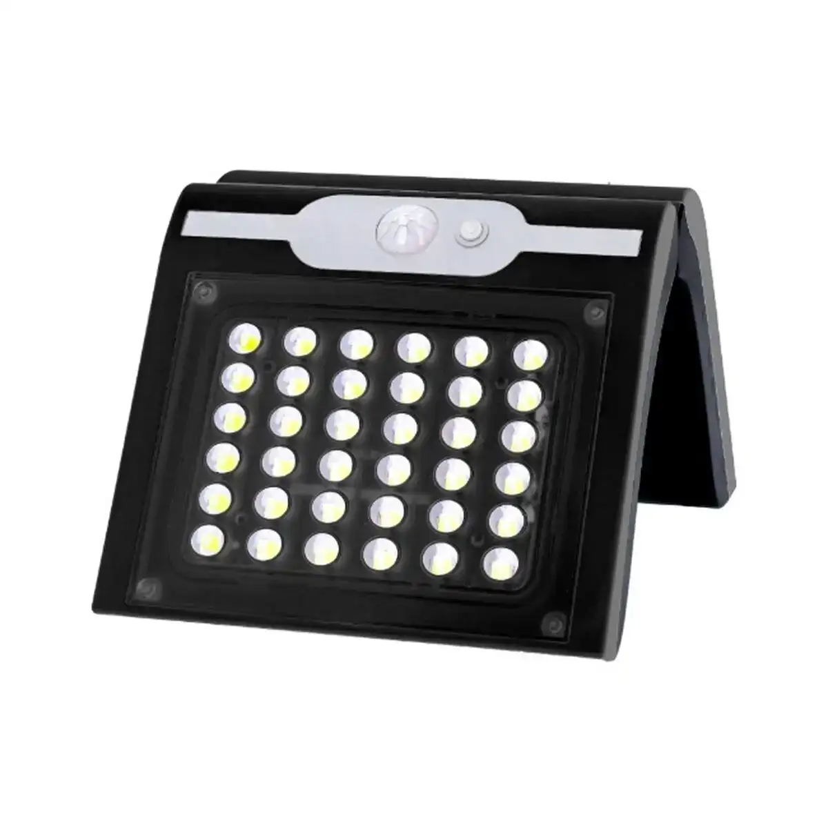 Applique murale edm capteur de mouvement solaire noir 2 w 220 lm 6500 k _5362. DIAYTAR COTE D'IVOIRE - Où la Mode et le Confort se Rencontrent. Plongez dans notre univers de produits et trouvez des articles qui vous habillent avec style et aisance.