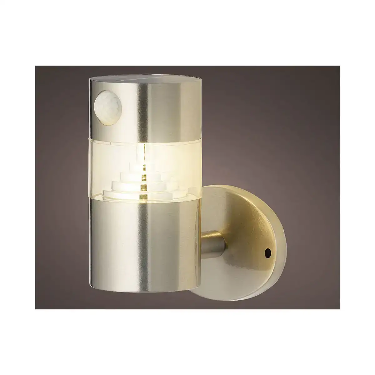 Applique murale lumineo acier inoxydable 12 x 16 cm _8755. Bienvenue chez DIAYTAR COTE D'IVOIRE - Où Chaque Produit a son Histoire. Découvrez notre sélection unique et trouvez des articles qui racontent la richesse culturelle et artistique du Côte d'Ivoire.