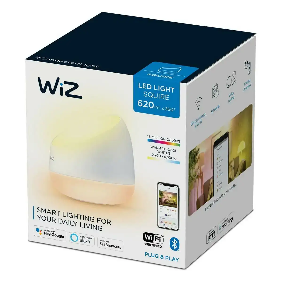 Applique wiz squire 9 w_6054. DIAYTAR COTE D'IVOIRE - Votre Destination pour un Shopping Réfléchi. Découvrez notre gamme variée et choisissez des produits qui correspondent à vos valeurs et à votre style de vie.