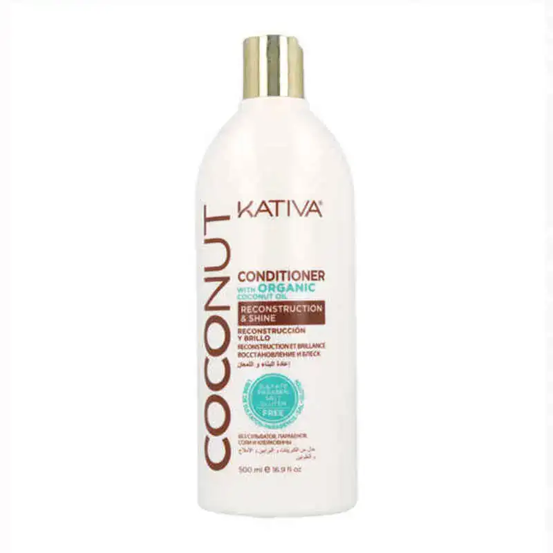 Apres shampooing coconut kativa 500 ml _1246. Bienvenue chez DIAYTAR COTE D'IVOIRE - Où Chaque Article Est une Découverte. Naviguez à travers nos offres et laissez-vous surprendre par des trésors cachés qui enrichiront votre vie.