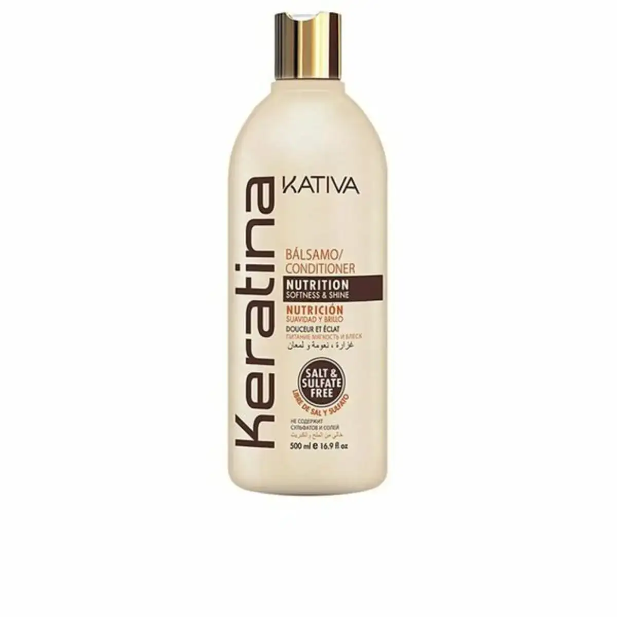 Apres shampooing keratina kativa keratina 500 ml_7525. DIAYTAR COTE D'IVOIRE - L'Art de Vivre le Shopping Authentique. Découvrez notre boutique en ligne et trouvez des produits qui incarnent la passion et le savoir-faire du Côte d'Ivoire.