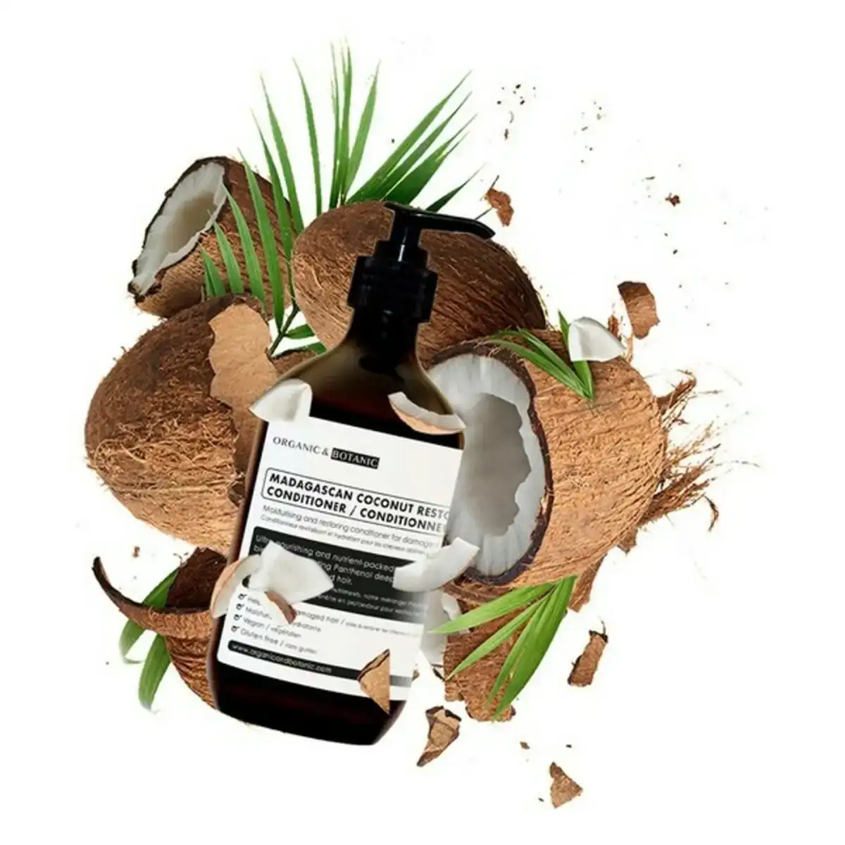 Apres shampooing madagascan coconut organic botanic 500 ml _8658. DIAYTAR COTE D'IVOIRE - L'Art de Magasiner sans Limites. Naviguez à travers notre collection diversifiée pour trouver des produits qui élargiront vos horizons shopping.