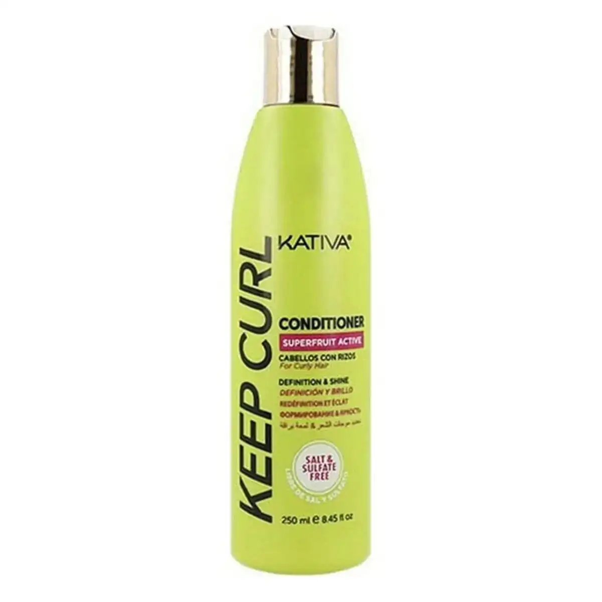Apres shampooing pour boucles bien definies kativa keep curl 250 ml _8254. DIAYTAR COTE D'IVOIRE - Où Choisir est un Plaisir Responsable. Parcourez notre catalogue et choisissez des produits qui incarnent notre engagement envers des pratiques durables et éthiques.