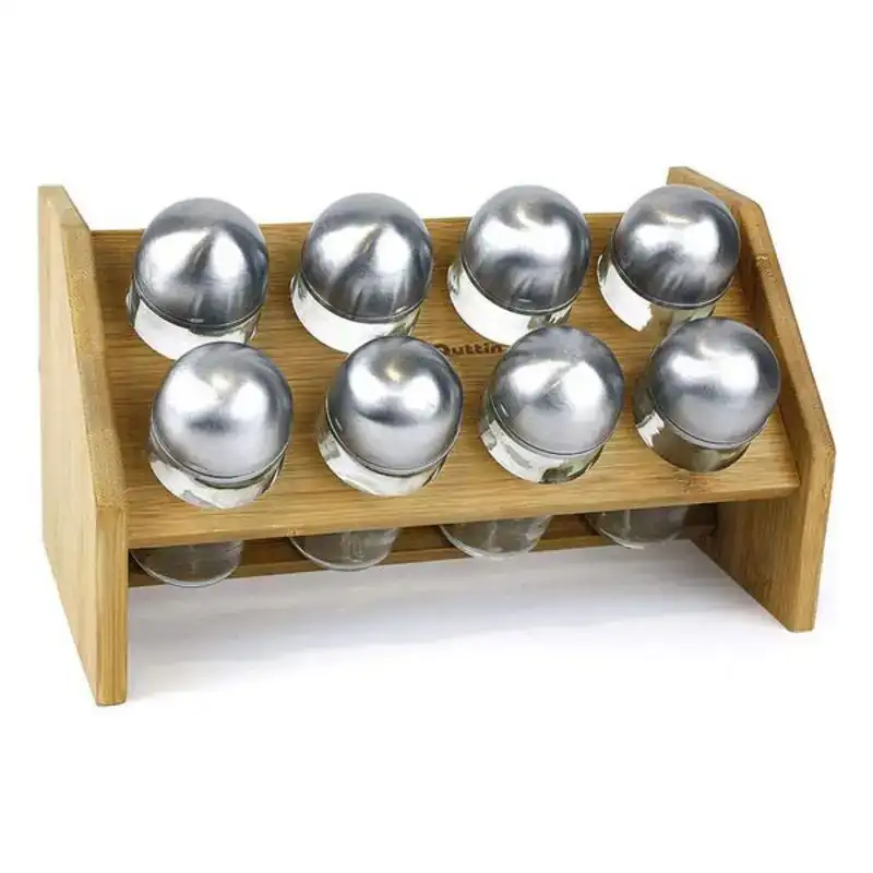 Arbre a epices en bambou quttin 8 pcs 25 x 14 5 x 14 5 cm _5356. DIAYTAR COTE D'IVOIRE - L'Art de Vivre avec Authenticité. Explorez notre gamme de produits artisanaux et découvrez des articles qui apportent une touche unique à votre vie.