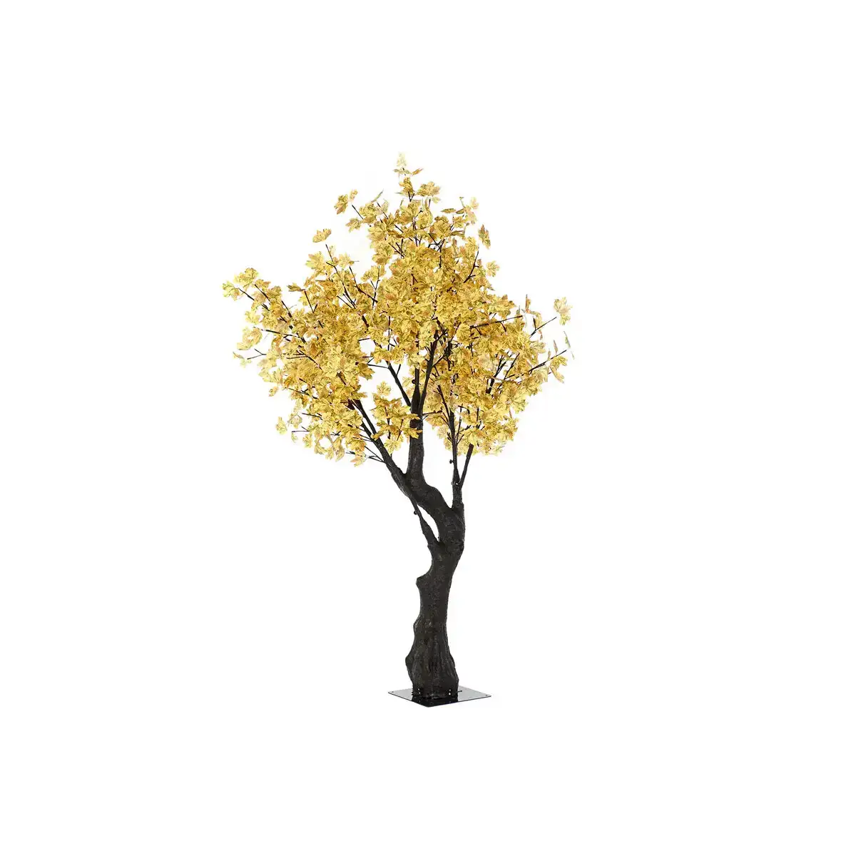 Arbre dkd home decor jaune metal 100 x 100 x 200 cm _7318. DIAYTAR COTE D'IVOIRE - L'Art du Shopping Sublime. Naviguez à travers notre catalogue et choisissez parmi des produits qui ajoutent une touche raffinée à votre vie quotidienne.
