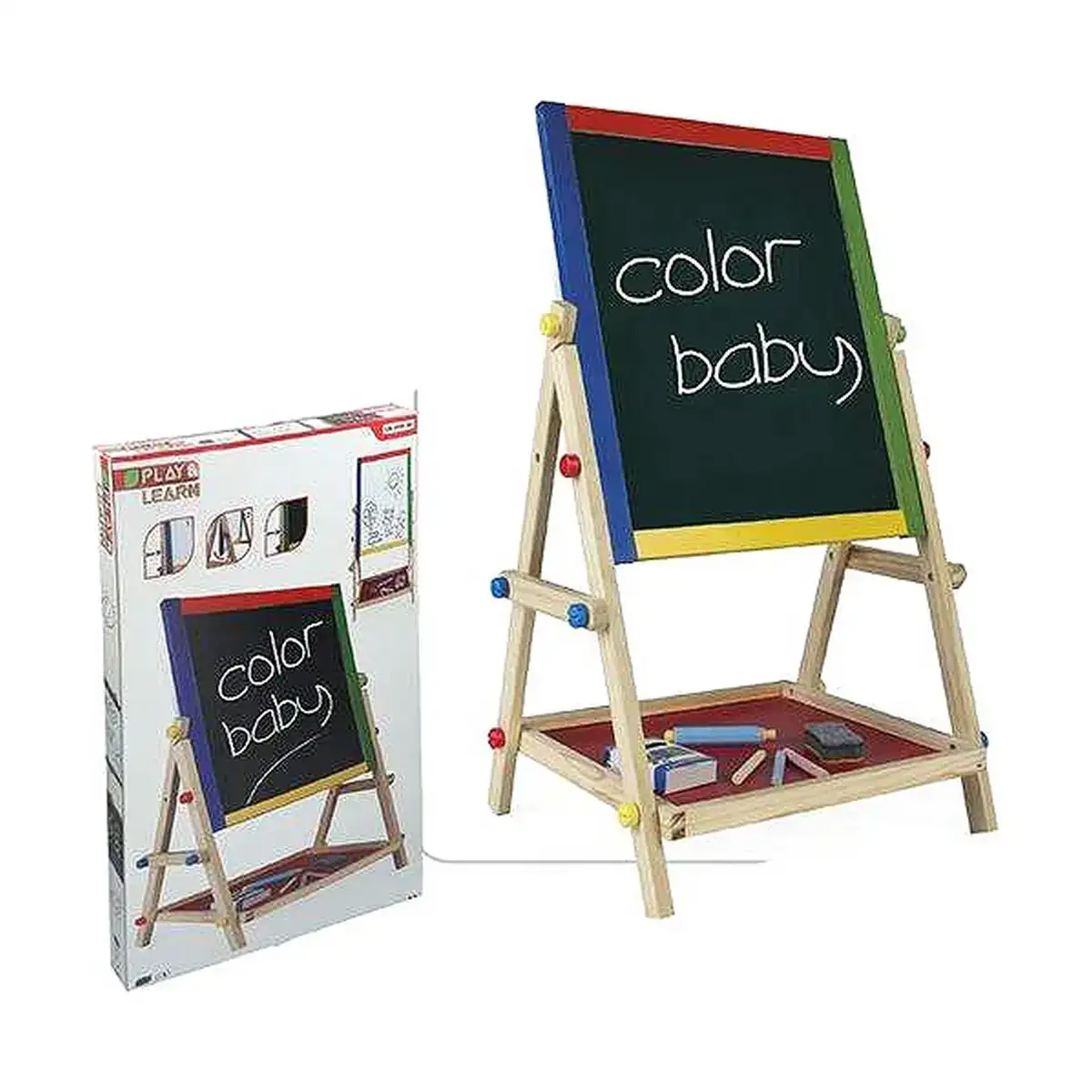 Ardoise double face colorbaby accessoires 65 x 38 cm_8095. DIAYTAR COTE D'IVOIRE - Où Choisir Devient une Expérience Personnalisée. Explorez notre boutique en ligne pour découvrir des produits qui s'adaptent à votre style et à votre essence.