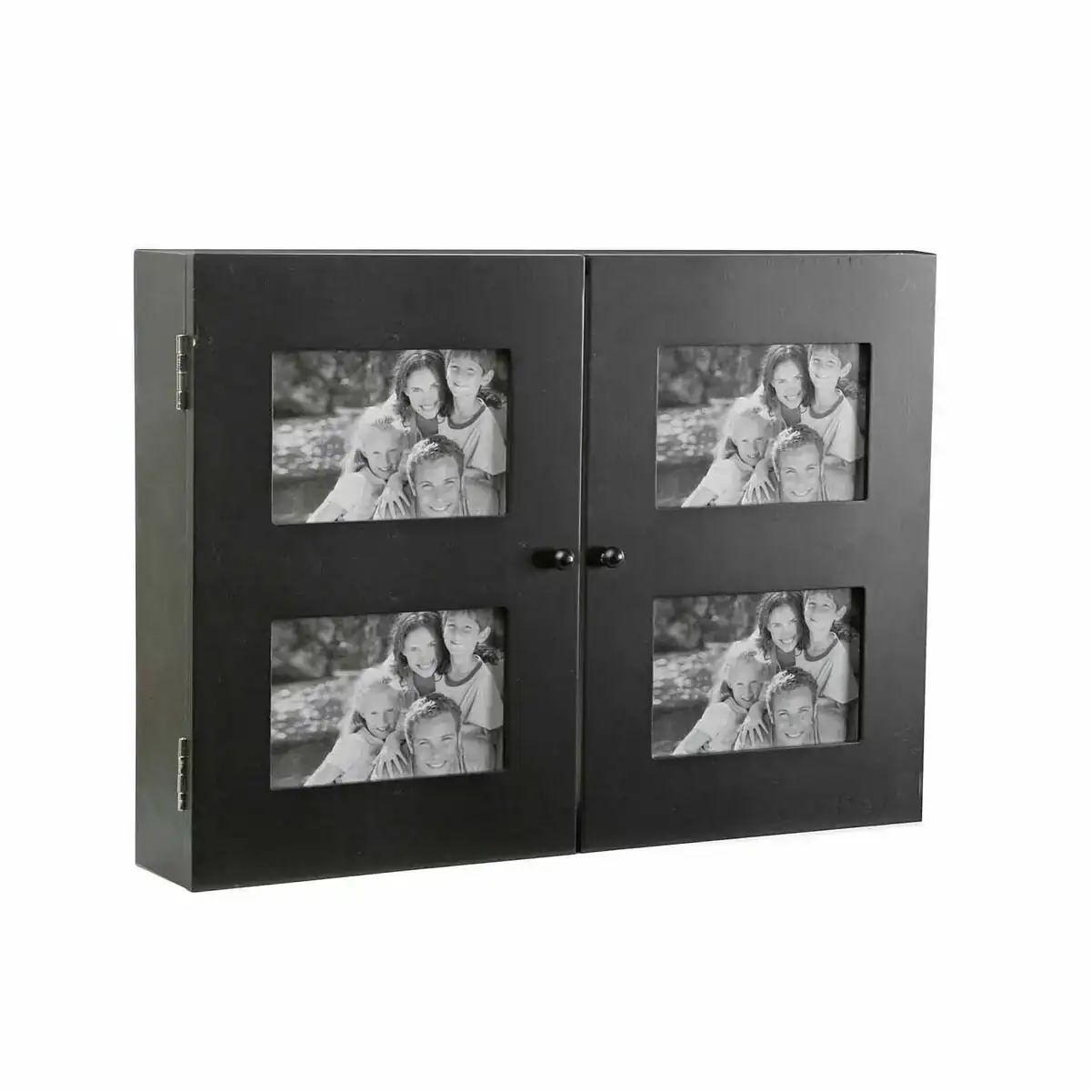 Armoire a cles versa noir bois 8 5 x 33 x 46 cm _4347. DIAYTAR COTE D'IVOIRE - Votre Passage vers l'Éclat et la Beauté. Explorez notre boutique en ligne et trouvez des produits qui subliment votre apparence et votre espace.