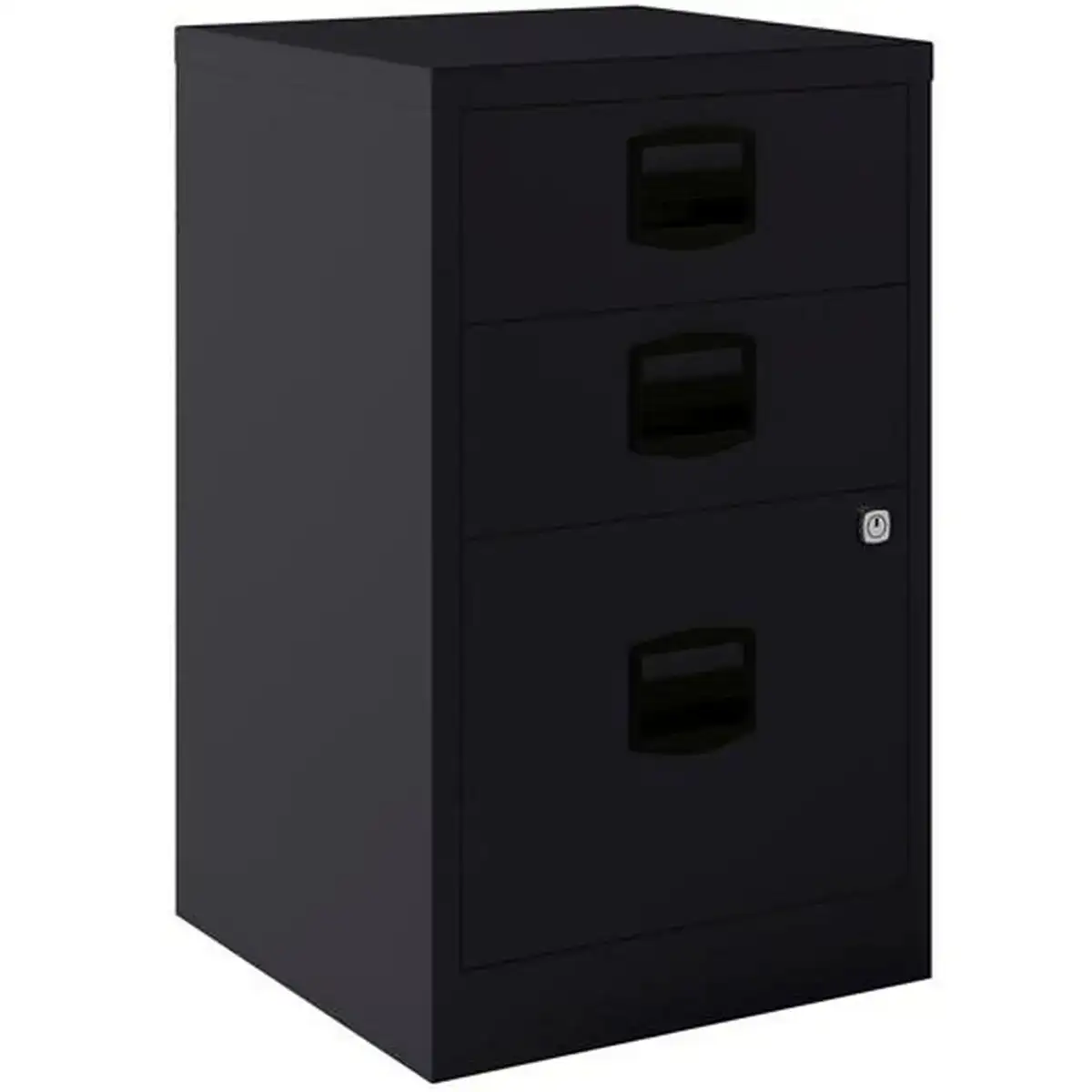 Armoire classeur bisley metal acier anthracite a4 3 tiroirs 67 x 41 x 40 cm _5689. DIAYTAR COTE D'IVOIRE - L'Art de Choisir, l'Art de S'émerveiller. Explorez notre boutique en ligne et choisissez des articles qui éveillent votre sens de l'émerveillement.