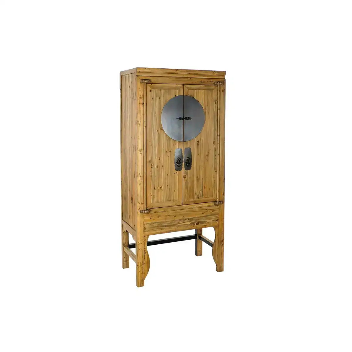 Armoire dkd home decor naturel metal sapin 85 x 44 x 194 cm_6910. DIAYTAR COTE D'IVOIRE - Là où Chaque Produit Évoque une Émotion. Parcourez notre catalogue et choisissez des articles qui vous touchent et qui enrichissent votre expérience.