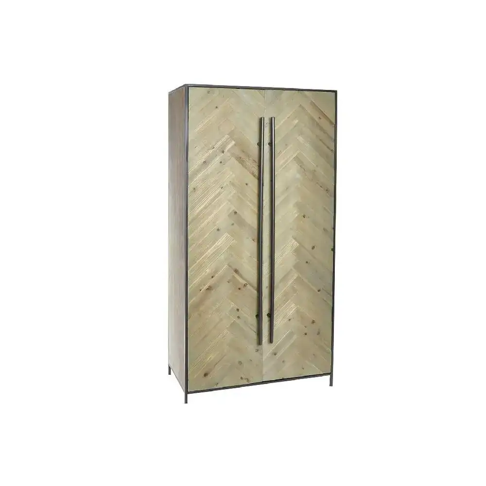 Armoire dkd home decor noir naturel metal sapin 92 x 45 x 195 cm_8550. DIAYTAR COTE D'IVOIRE - L'Art de Vivre le Shopping en Ligne. Découvrez notre plateforme intuitive et trouvez des produits qui vous inspirent et vous enchantent, à chaque clic.