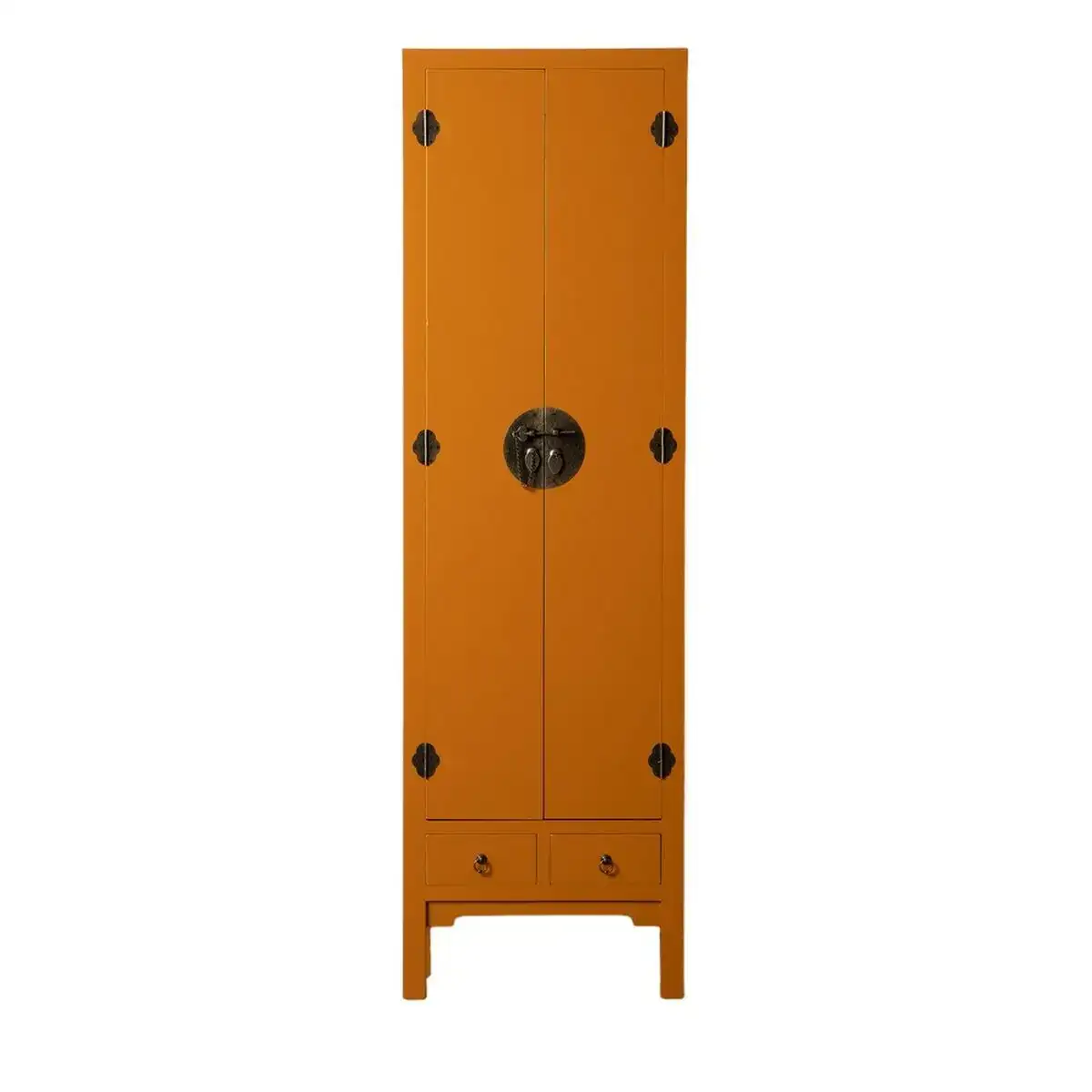 Armoire oriente 55 x 33 x 185 cm orange dmf_5428. DIAYTAR COTE D'IVOIRE - Là où Chaque Produit Évoque une Émotion. Parcourez notre catalogue et choisissez des articles qui vous touchent et qui enrichissent votre expérience.