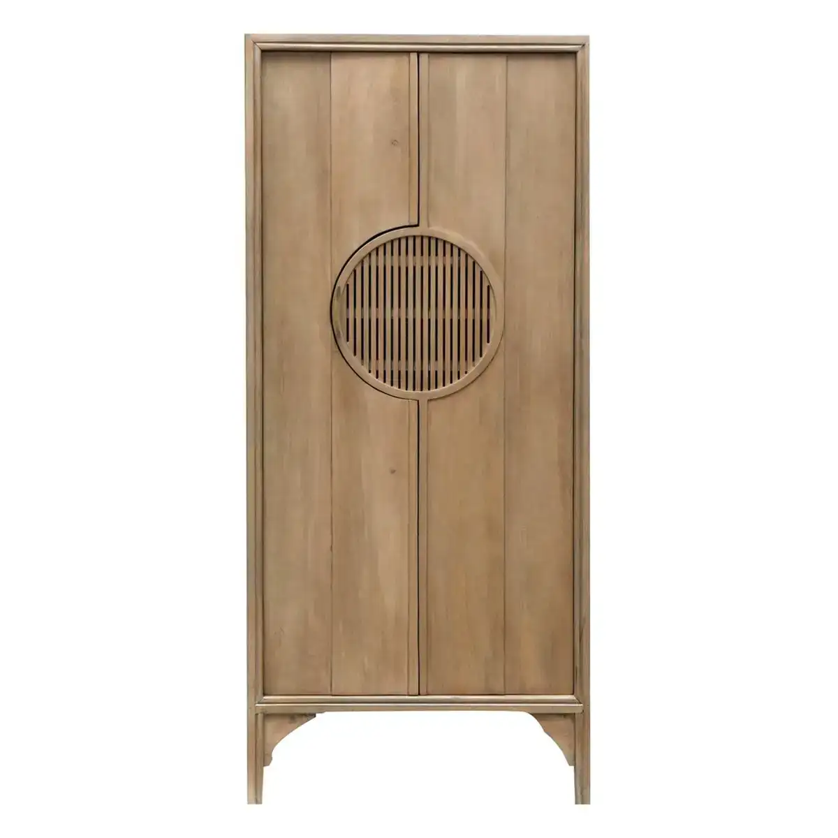 Armoire timbal 81 7 x 46 x 183 cm naturel bois de manguier_8410. DIAYTAR COTE D'IVOIRE - Votre Plateforme pour un Shopping Inspiré. Explorez nos offres variées et découvrez des articles qui stimulent votre créativité et embellissent votre vie.