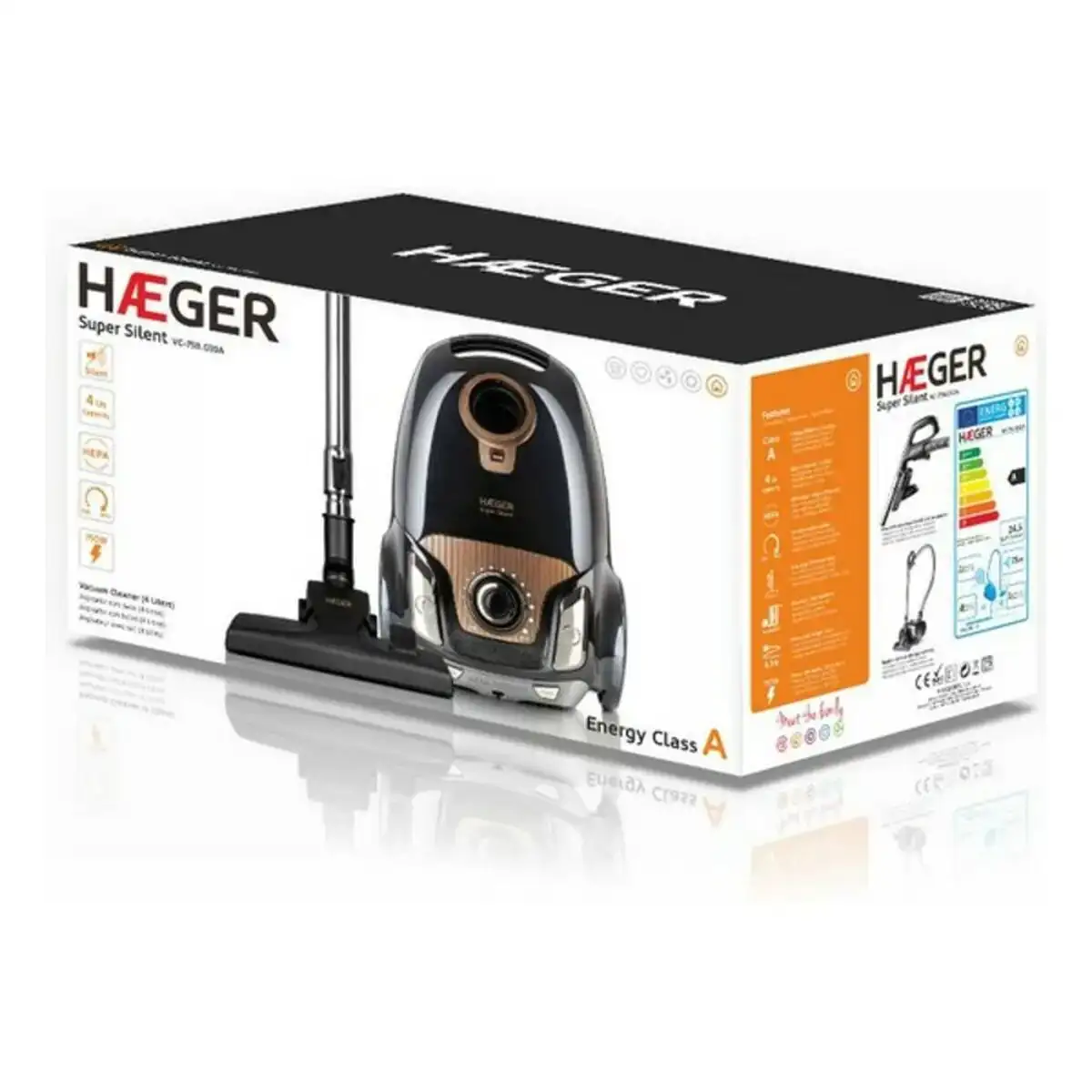 Aspirateur haeger super silent 750w_4215. DIAYTAR COTE D'IVOIRE - Où Votre Shopping Prend Vie. Explorez notre boutique en ligne pour trouver des articles qui vous ressemblent et qui ajoutent de l'éclat à votre quotidien.