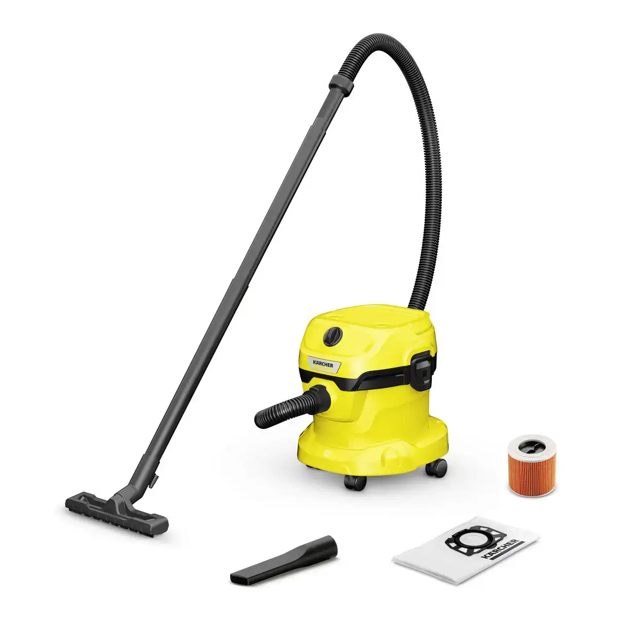 Aspirateur karcher wd2 plus jaune noir 1000 w_2759. DIAYTAR COTE D'IVOIRE - Où le Shopping est un Plaisir Engagé. Parcourez notre catalogue et choisissez des produits qui respectent vos valeurs et vos attentes.
