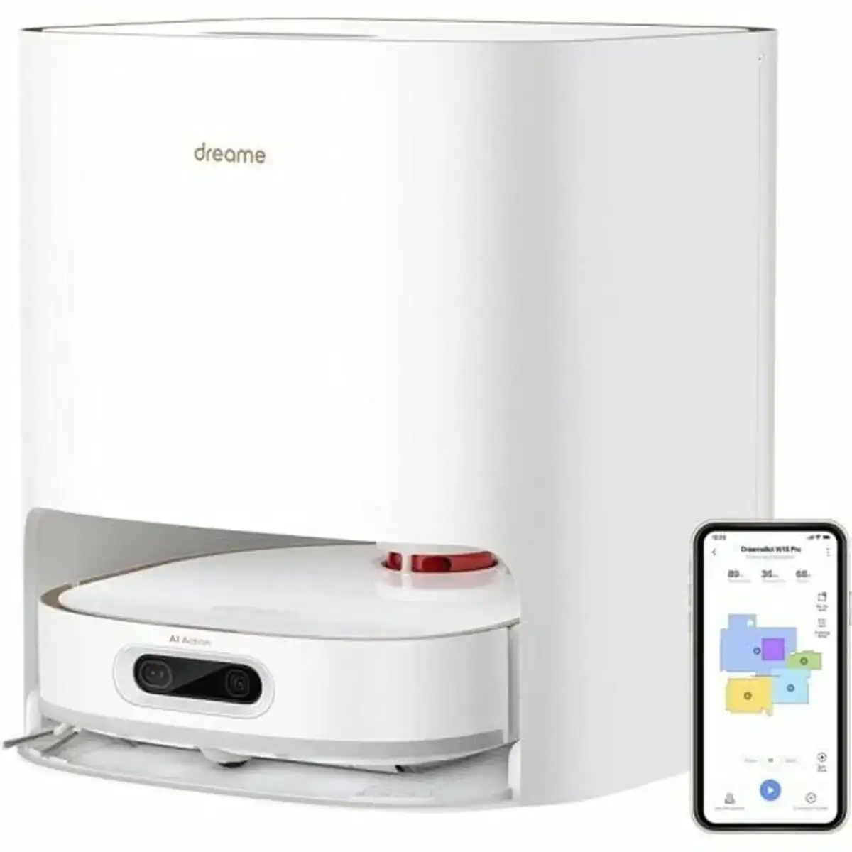 Aspirateur robot dreame w10 pro_1540. DIAYTAR COTE D'IVOIRE - Votre Destination pour un Shopping Éclairé. Parcourez notre boutique en ligne pour découvrir des produits de qualité qui embelliront votre quotidien.