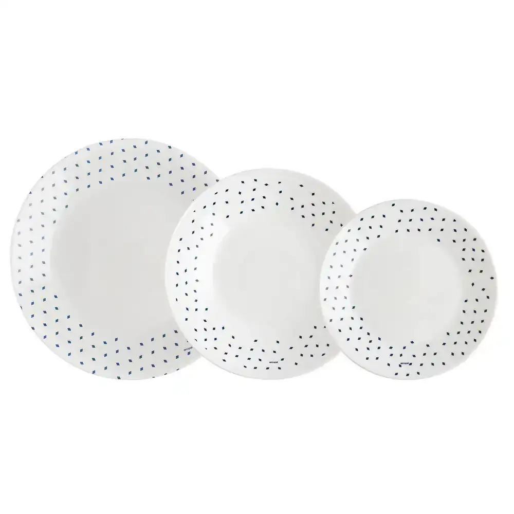 Assietes arcopal alissa bleu blanc multicouleur verre 18 pieces_6731. Bienvenue chez DIAYTAR COTE D'IVOIRE - Où le Shopping Rencontre la Qualité. Explorez notre sélection soigneusement conçue et trouvez des produits qui définissent le luxe abordable.