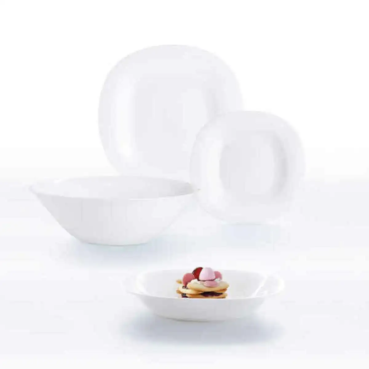 Assietes luminarc 9239476 blanc verre 19 pieces 19 pcs _8057. Bienvenue chez DIAYTAR COTE D'IVOIRE - Où Votre Shopping Prend Vie. Découvrez notre univers et dénichez des trésors qui ajoutent de la couleur à votre quotidien.